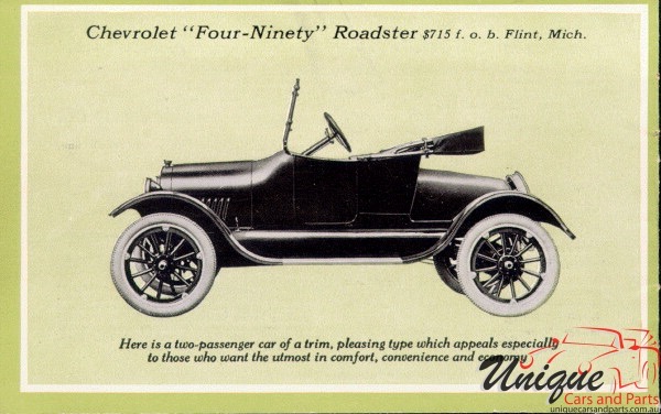 1922 Chevrolet Brochure Page 17